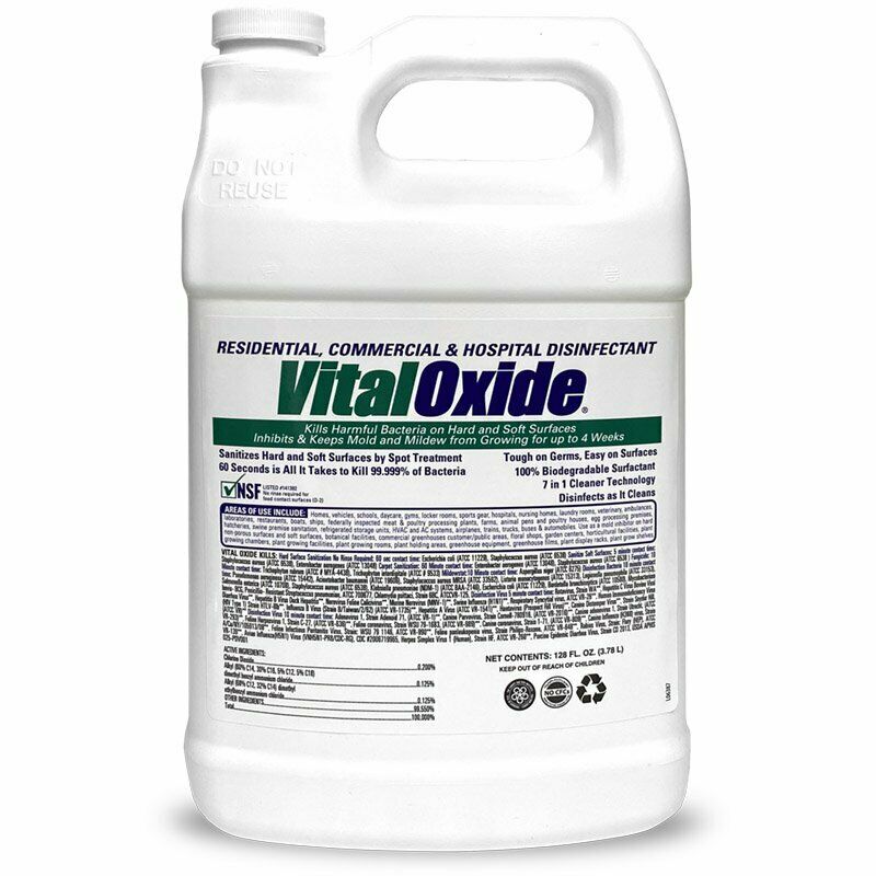 Clean and give yourself peace of mind that things are truly sanitized with Vital Oxide from Hardcore Clean.