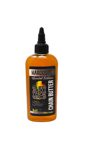 Hardcore Chain Butter 4 oz- Special Edition chain, butter, bike, bicycle, lube, hardcore, lubrication, cleaner, oil, quite, rust, squeak