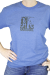 Hardcore T-Shirt, Blue & Gray - HCTBAG